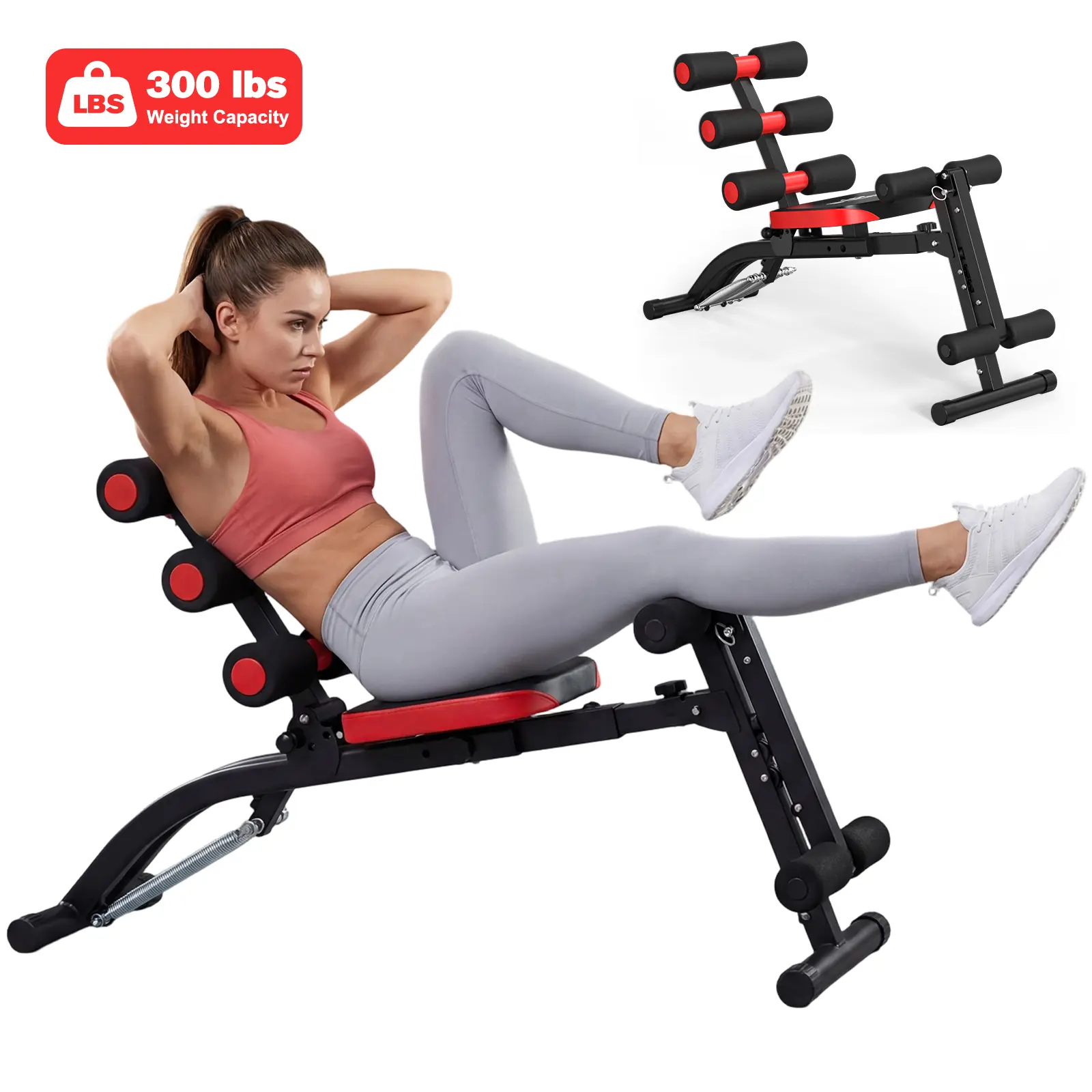 RELIFE Adjustable Strength Training Weight Bench - Safe, Effective Training Home Exercise Equipment with Superior Stability, Whole Body Workout Home Gym Kit for Men & Women Fitness Enthusiasts