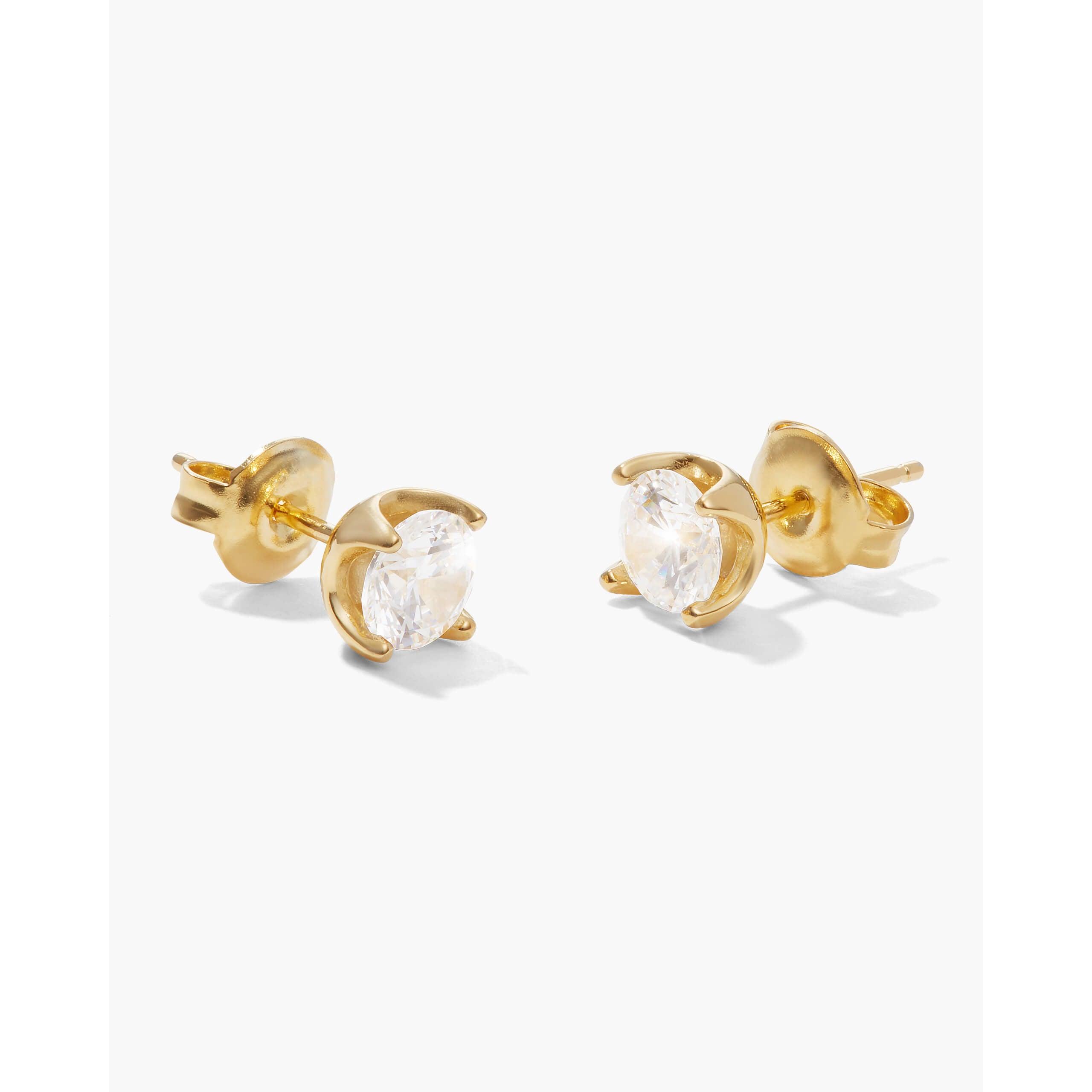 JAXXON - Women's Classic Stud Earrings - Gold