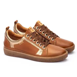 PIKOLINOS LANZAROTE Women's sporty shoe with lace-up and zip closure