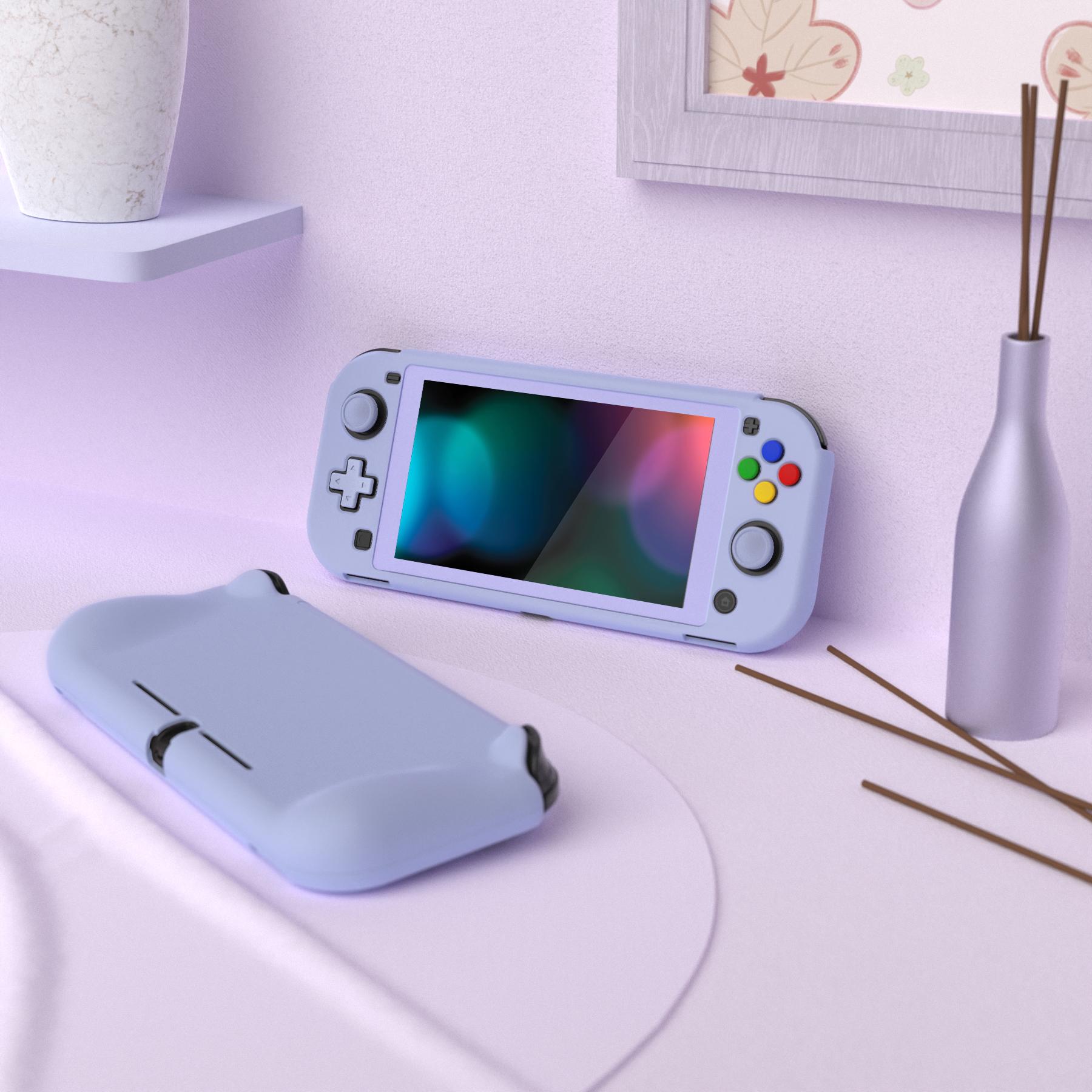 PlayVital ZealProtect Protective Case for Nintendo Switch Lite, Hard Shell Grip Cover for Nintendo Switch Lite with Screen Protector & Thumb Grip Caps & Button Caps - Gaming Accessories PlayVital ZealProtect Protective Case for Nintendo Switch Lite, Hard Shell Grip Cover for Nintendo Switch Lite with Screen Protector & Thumb Grip Caps & Button Caps - Gaming Accessories