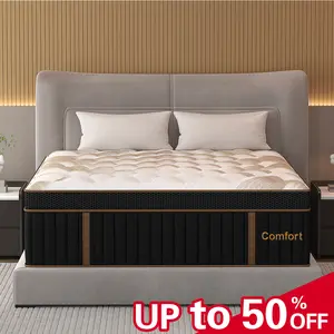 12"14" Twin Full Queen King Size Mattress in a Box Hybrid Spring Memory Foam, Medium Firm Ergonomic Mattress