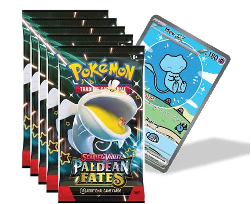 x5 Paldean Fates Packs