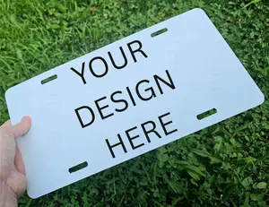 Custom Car Plate Cover