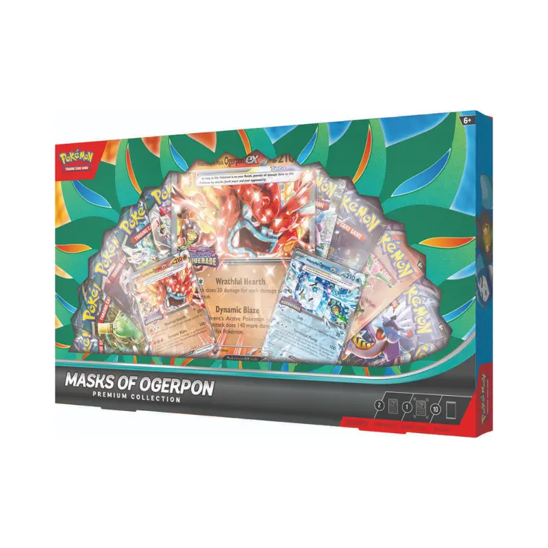 ogerpon booster box Ogerpon Well Mask ex 213/167 Alternative Pokémon Gallery Secret Teracristal  - Ultraboost X Scarlet and Violet 6 main image 0