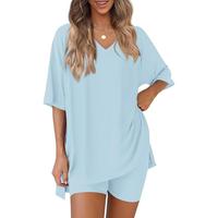 V-Neck Light Blue