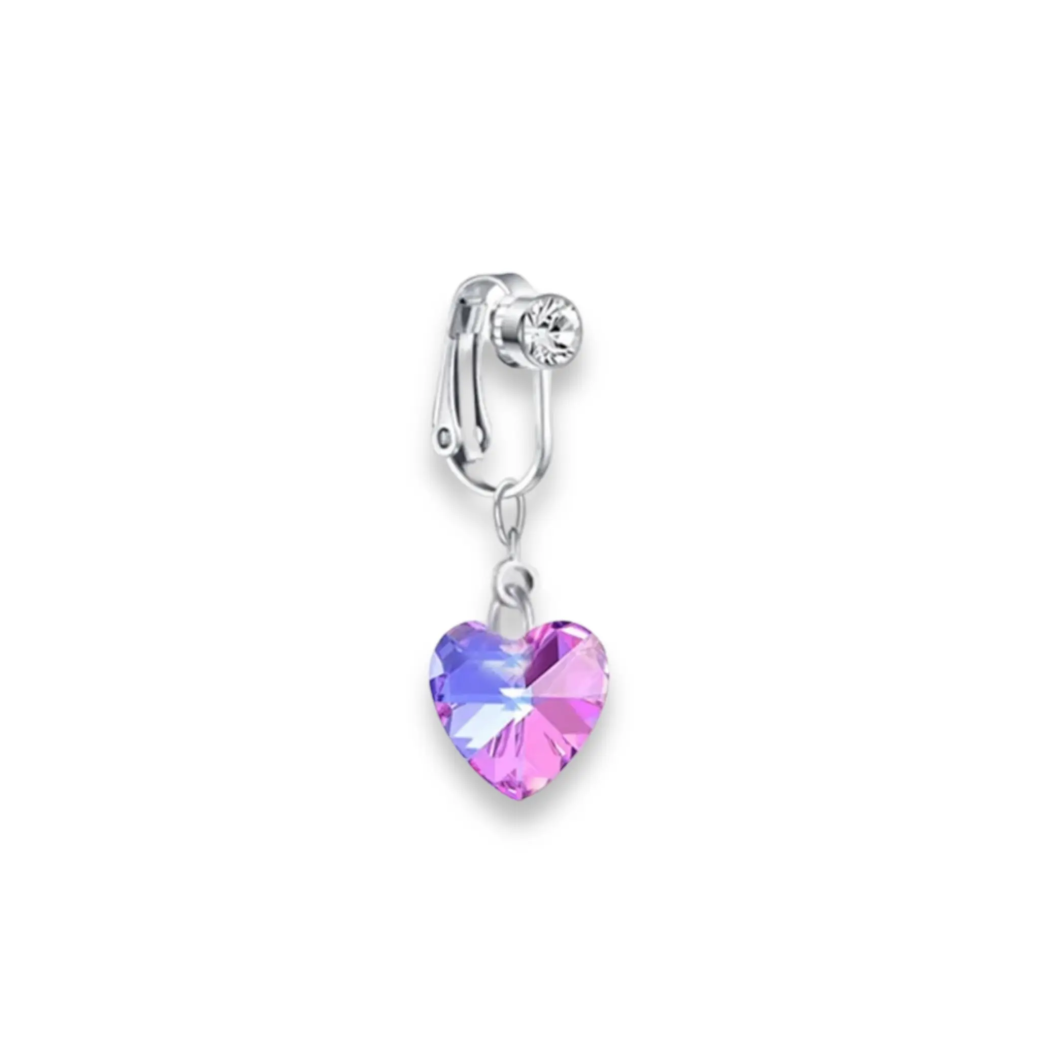 Ariel Clip On Belly Ring - Fake Piercing - No Piercing Needed