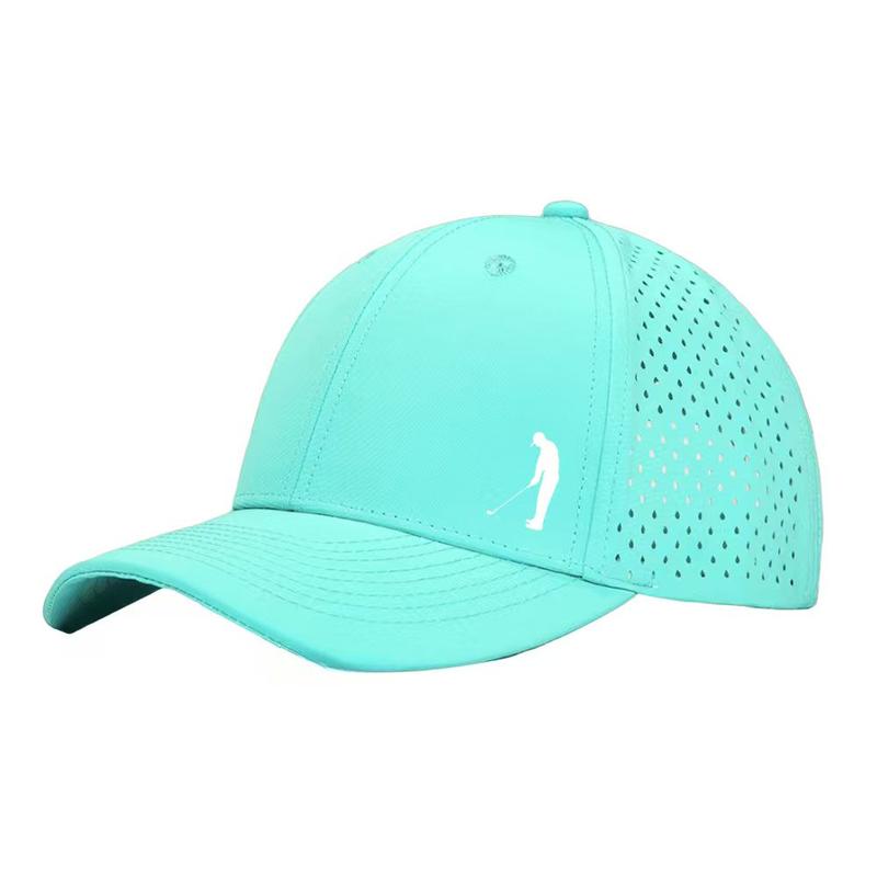Men'S Quick-Dry Golf Cap with Perforated Mesh Back & Golf Swing Design - Breathable Trucker Hat, Lightweight All-Weather Golf Hat for Golfers, Casual Outfits - Available In, Navy, Olive, Brown, Green, Red, - Ideal Gift For Golf Enthusiasts，Unisex