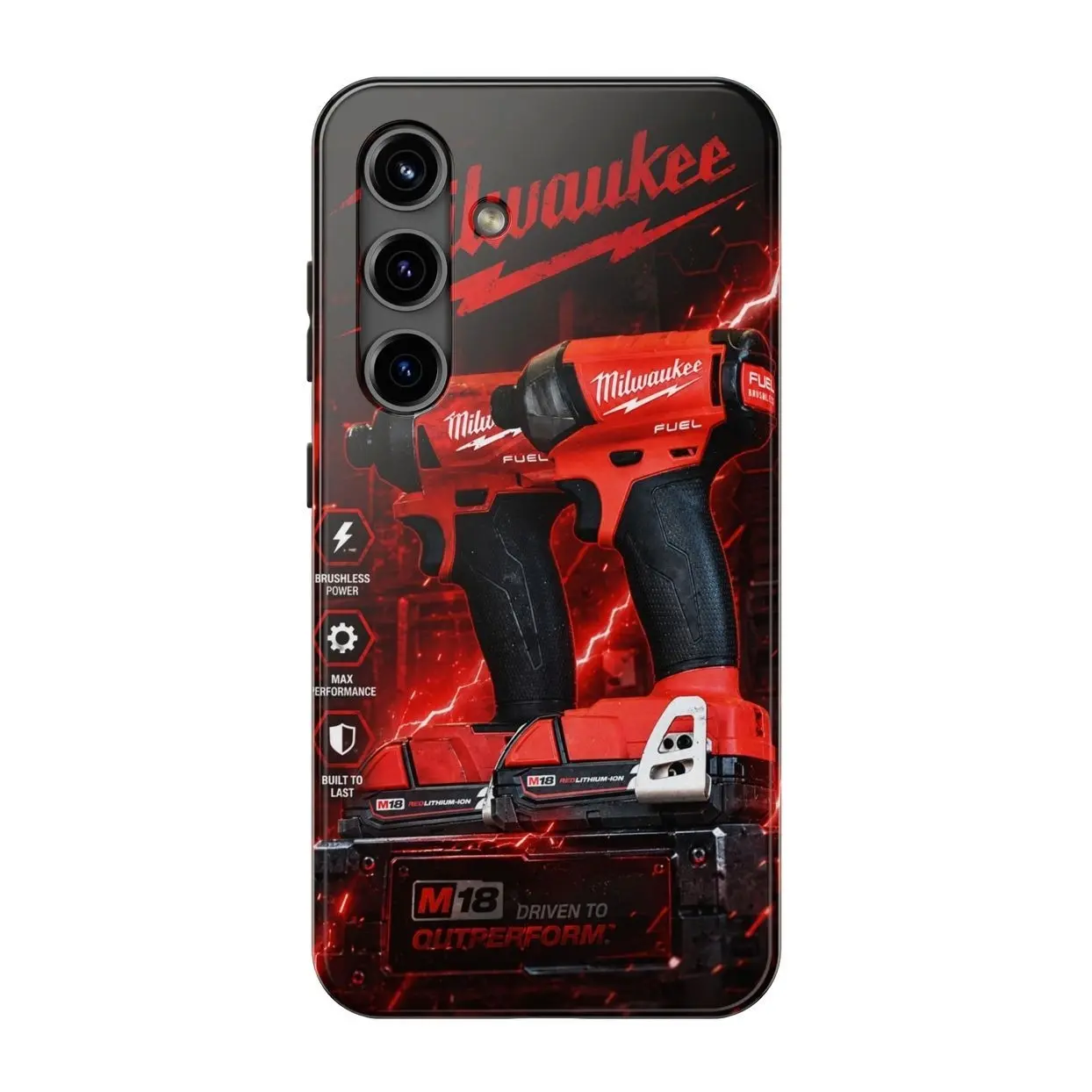 MIl& waukee Phone Case Compatible with iPhone 17 16 15Pro, 14, 13, 12, 11, 8, XR Mini, Pro Max, Plus & SAMSUNG GALAXY 21 S22 S23 S24 25 ULTRA PLUS Accessories Protection unisex Q