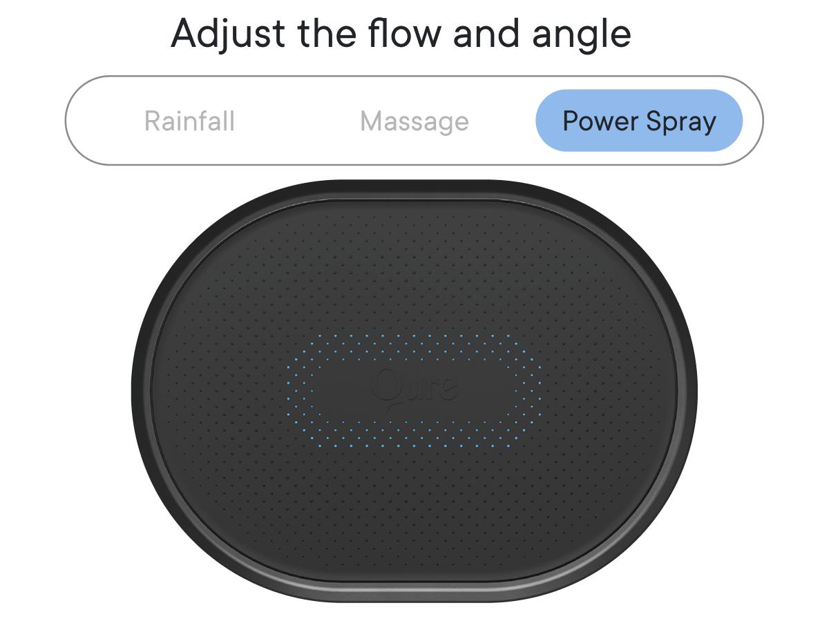 Qure Showerhead filter for Hard Water - Get healthier Hair, Skin & Nails by reducing 99,9% Chlorine | High Pressure Shower head, Improve your Beauty and Skincare Routine, Dermatologist-approved