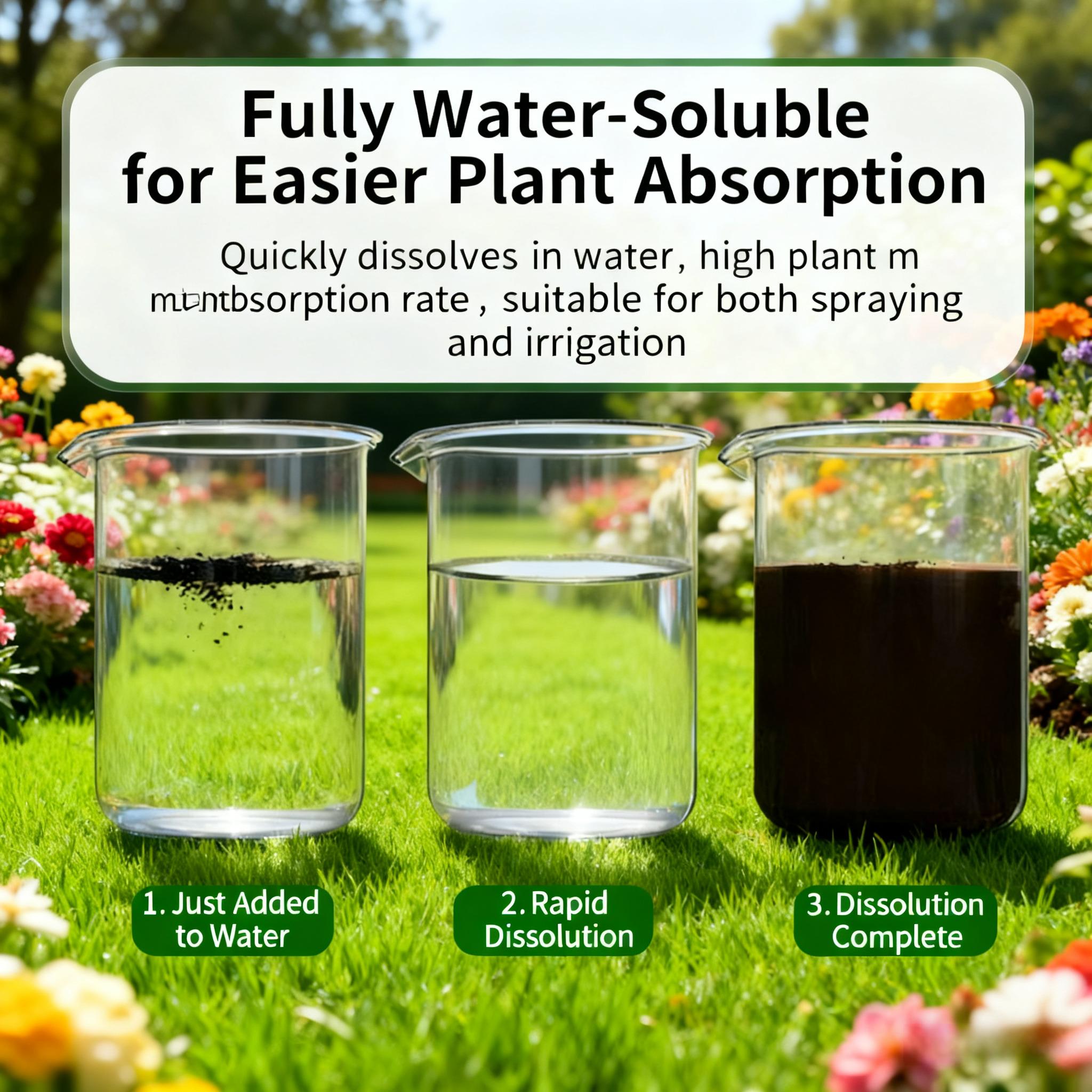 Soil repair, plant soil activator, soil activating granular slow-release fertilizer, loosens soil for potting mix and seedling compost, promotes plant root growth, suitable for nursery pots and rose pots.