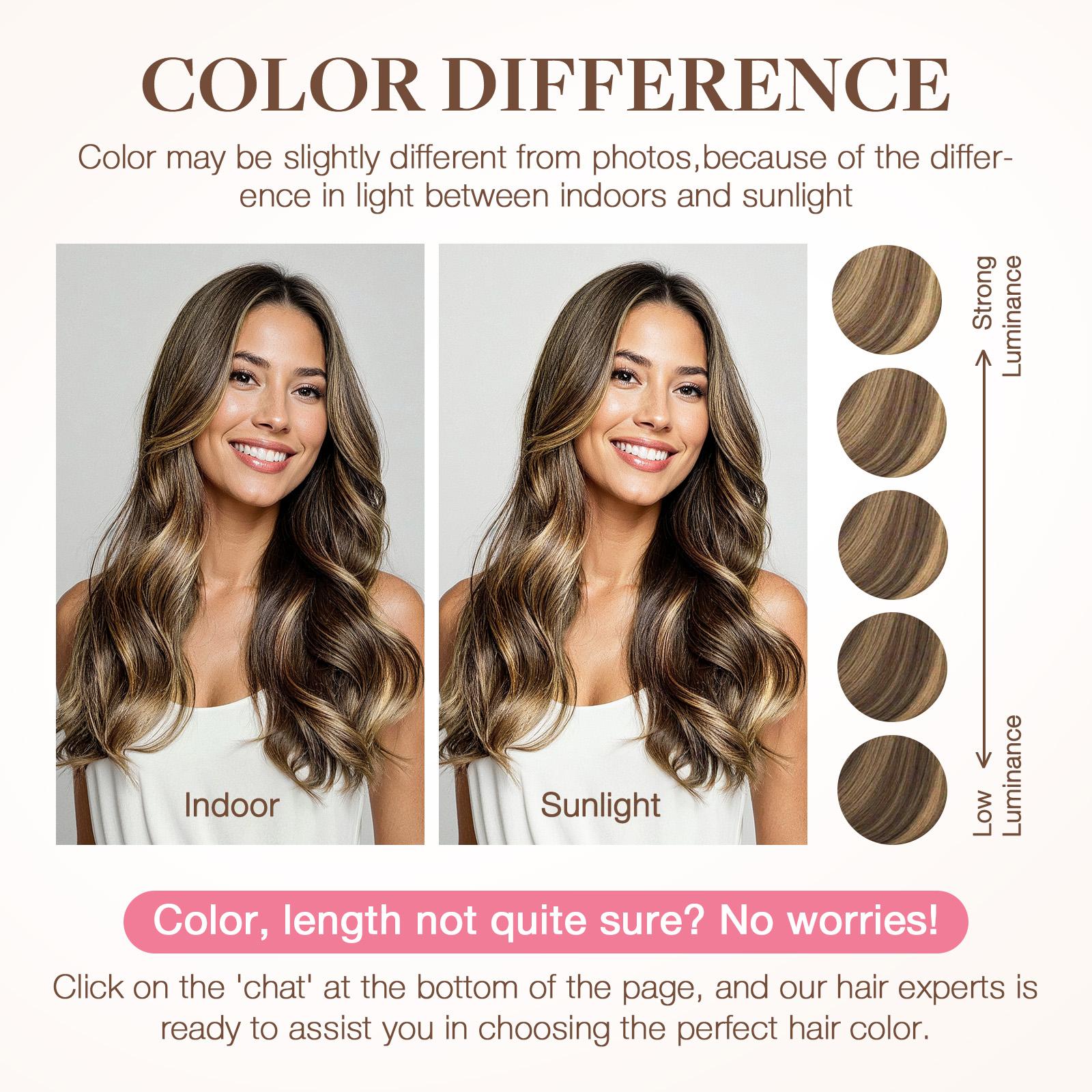 GOOGOO Hair Extensions Clip in Human Hair Natural Straight Easy To Style Soft#Greenish#TikTokShopSpringGlowUp