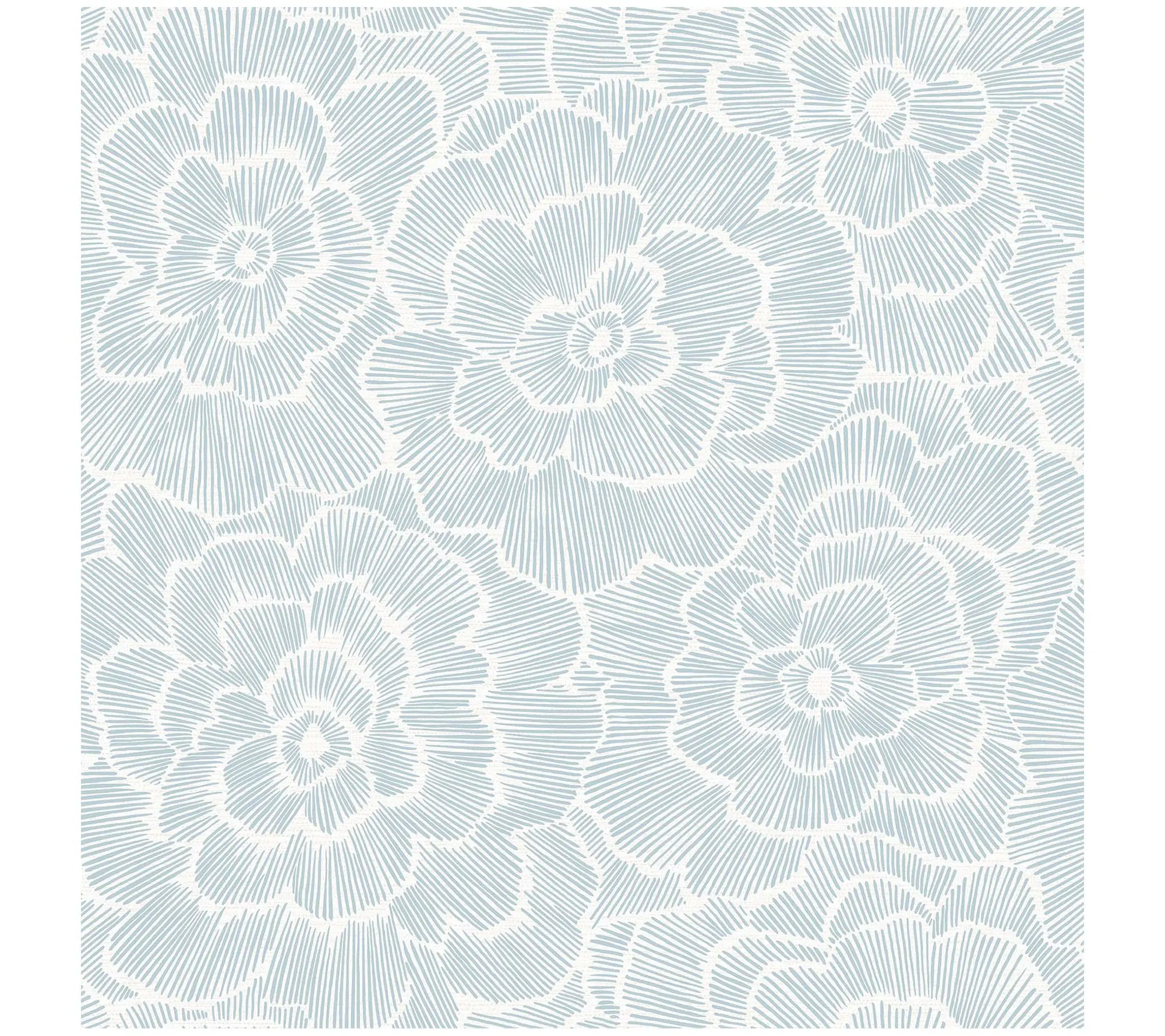 NuWallpaper Saraya Blue Peel and Stick Wallpaper