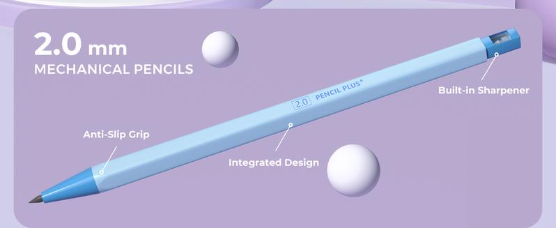 Four Candies(New)36PCS Aesthetic School Supplies, Mechanical Pencils 0.5mm, 0.7mm, 0.9mm & 2.0mm with 624PCS Lead Refills, Cute Mechanical Pencils for Writing, Drawing & Drafting，Ideal Christmas Gift for Kids Students,Perfect Christmas Gift for Students