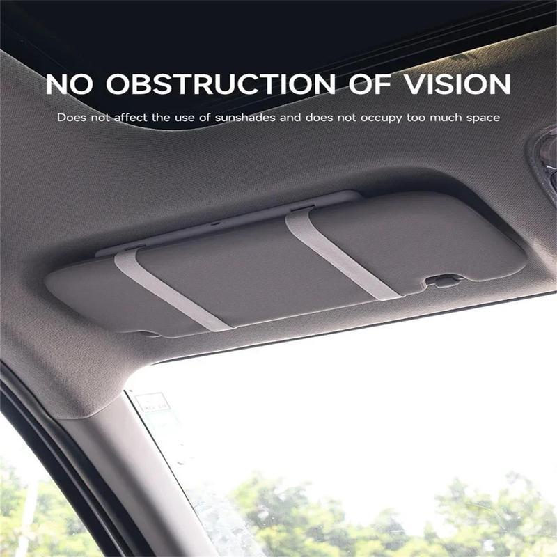 Car LED Makeup Mirror, Rechargeable Car Sun Visor Mirror, Dimmable Touchscreen Auto Vanity Mirror, Vehicle Interior Accessories, Car Accessories, FathersDayGift