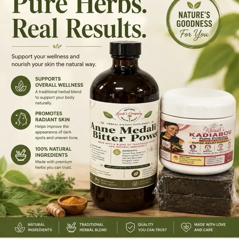 Barbs Anne medaline tea bundle 1 soap 1 pomade 1 Anne medaline