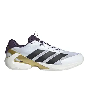 adidas Mens Adizero Ubersonic 5 Tennis Sneakers Shoes - White