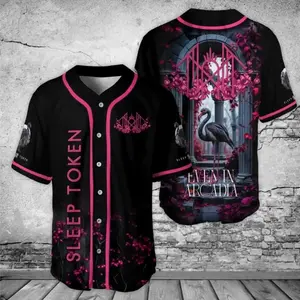 Sleep Token Baseball Jersey – 3D Music Fan Shirt for Men and Women, Perfect Gift for Him, Her, or Friend, Soft Touch, Feels