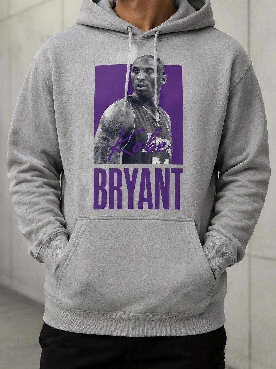 Unisex Kobe Bryant Portrait Basketball Sport Graphic Tshirt Hoodie Sweatshirt Casual Streetstyle Aesthetic Basic Crewneck Tee