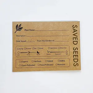 Seed Saving Envelopes