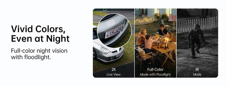 TP-Link & Tapo C615F Kit Solar Dimmable Floodlight 360° Pan/Tilt Security Camera Kit,2K 3MP  360° AI Tracking  Outdoor Wireless w/Solar Panel  Free Person/Vehicle Detection  Hack-Proof Security | Alexa & Google Home