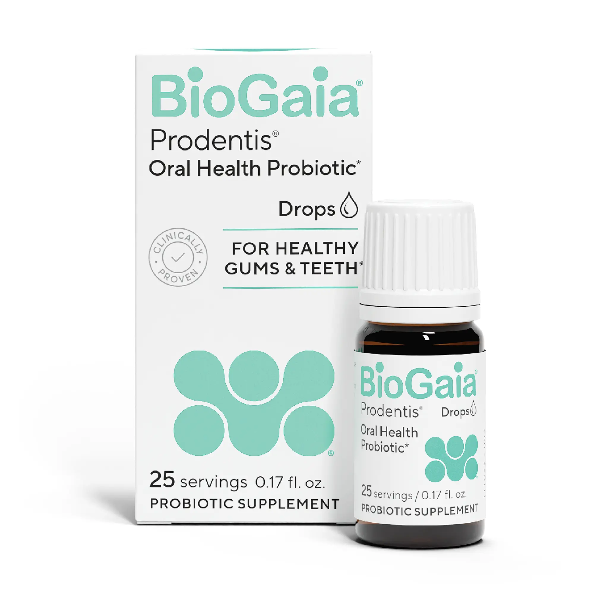 BioGaia Prodentis Oral Probiotic Drops for Teeth & Gums and Bad Breath | Dental Hygienist-Recommended | Promotes Healthy Gums & Improves Oral Health | Fights Bad Breath | Dental Probiotic 5mL