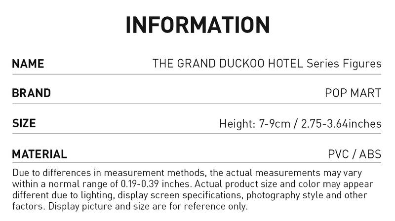 【GIVEAWAY】Unboxing-THE GRAND DUCKOO HOTEL Series Figures