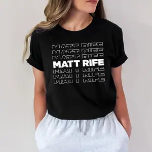 Matt Rife Shirt, Stacked Matt Rife Shirt, T-Shirt, Rifey, Problemattic Tour Shirt, Rife Life, Offended, Unisex Short Sleeve Tee, Oversize