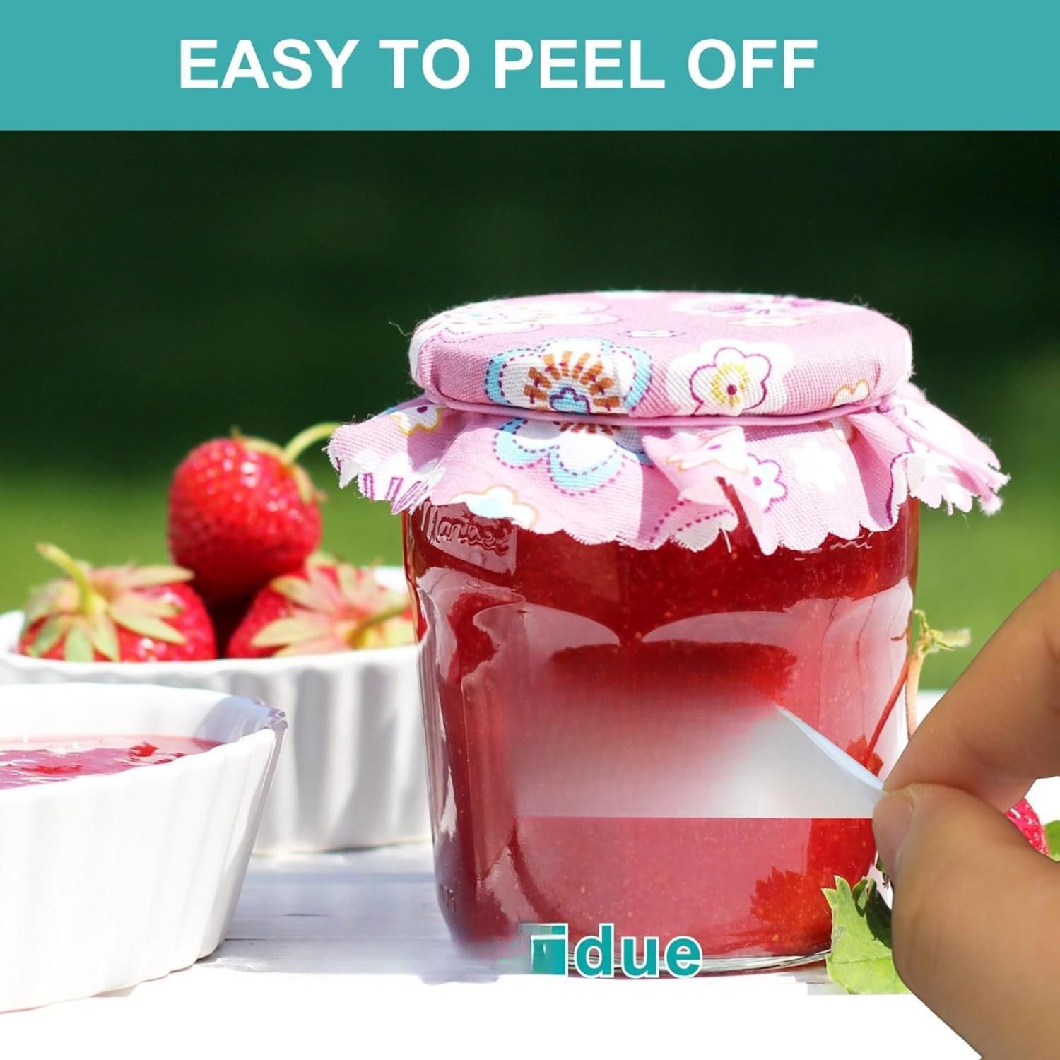 600 Blank Removable Freezer Label Stickers, 1”x3” Waterproof Adhesive Paper Tags with Perforation, Easy to Write & Peel for Food Jars, Bottles, Containers, Refrigerator, Storage