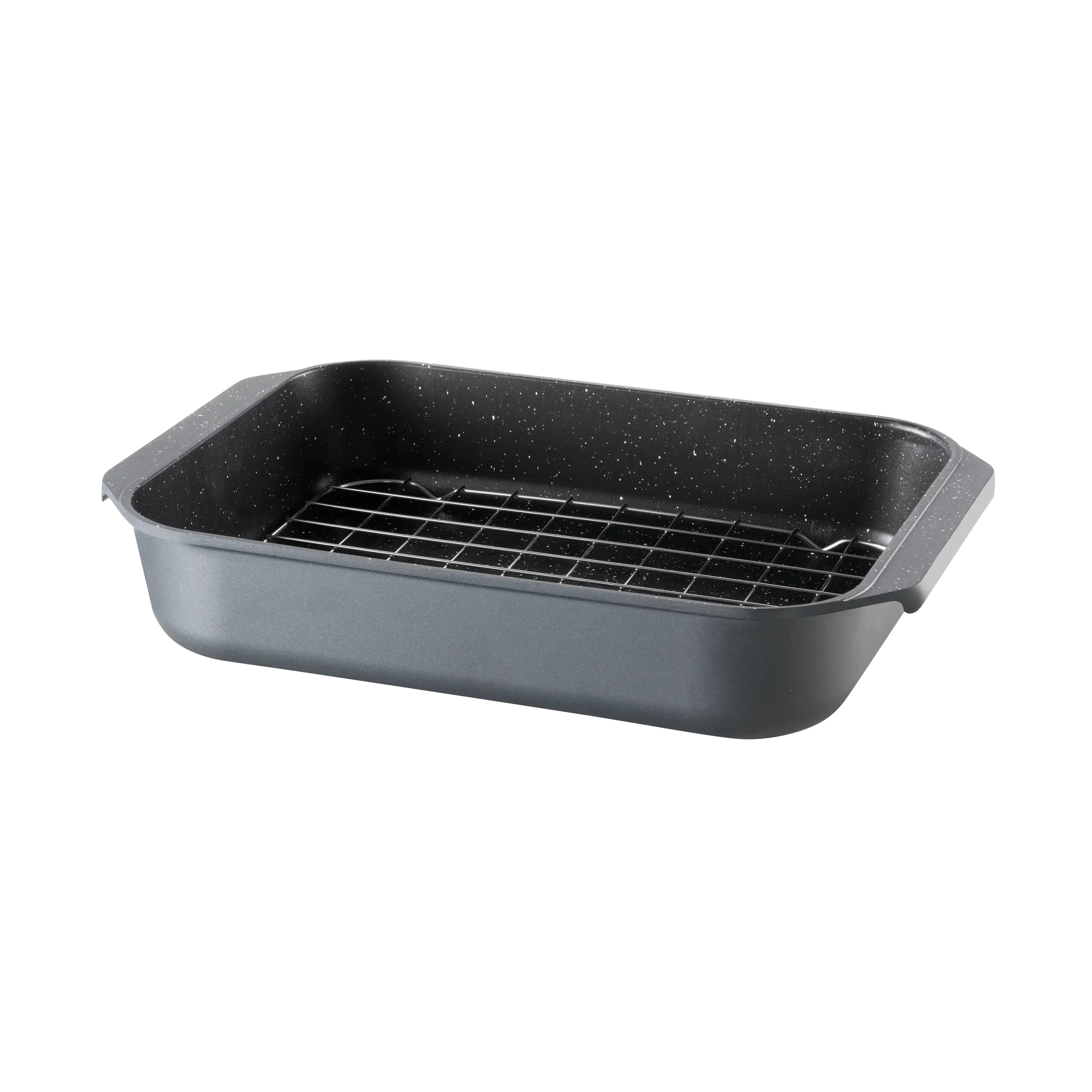 Cuisine::pro® GRANITE™ Roaster with Rack 5.9 Qt.