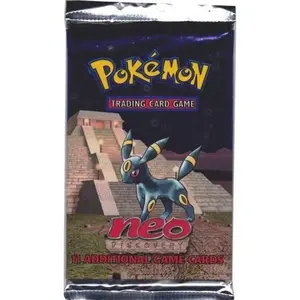 Pokemon English Neo Discovery [Unlimited] Booster Pack CARDS LIVE OPENING