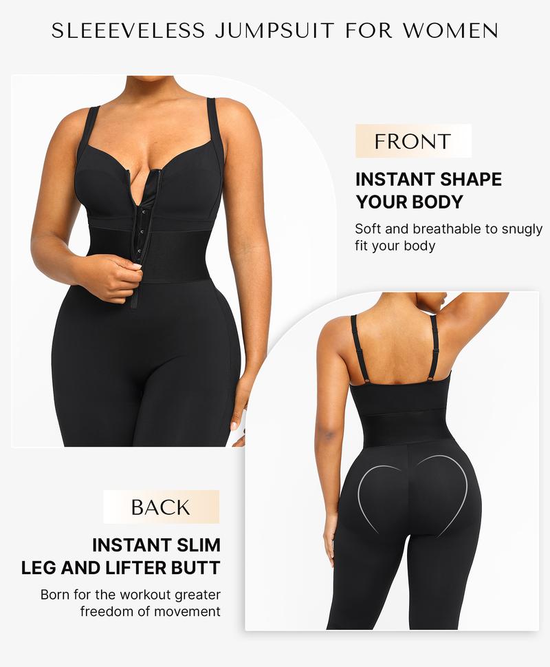 Shapellx AirSlim ElasticFuse Zipper Shaping Jumpsuit Waist band Tummy bridle Workout Outfit Womenswear Shapewear Bodysuit One-piece Yoga Suit Stylish Activewear Shapellx AirSlim ElasticFuse Zipper Shaping Jumpsuit Waist band Tummy bridle Workout Outfit Womenswear Shapewear Bodysuit One-piece Yoga Suit Stylish Activewear
