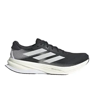 adidas Mens Supernova Solution 2 Running Sneakers Shoes - Black, White