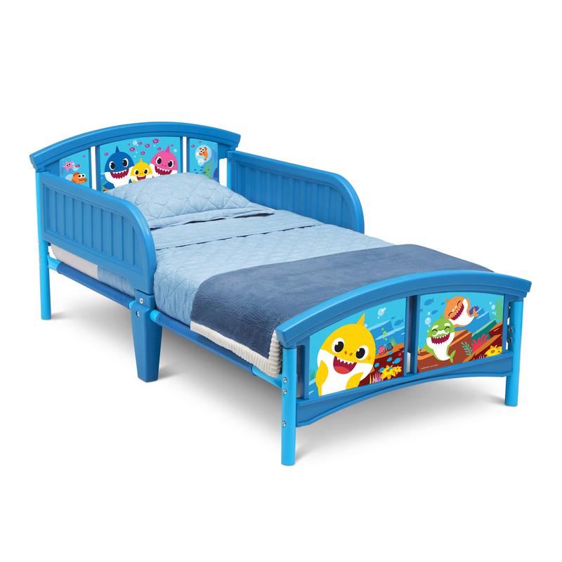 Baby Shark Plastic Toddler Bed