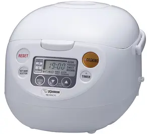 Zojirushi Micom Rice Cooker 5.5 Cups NS-WAC10 with Fuzzy Logic Technology 7 Settings LCD Control Panel Automatic Keep-Warm Function