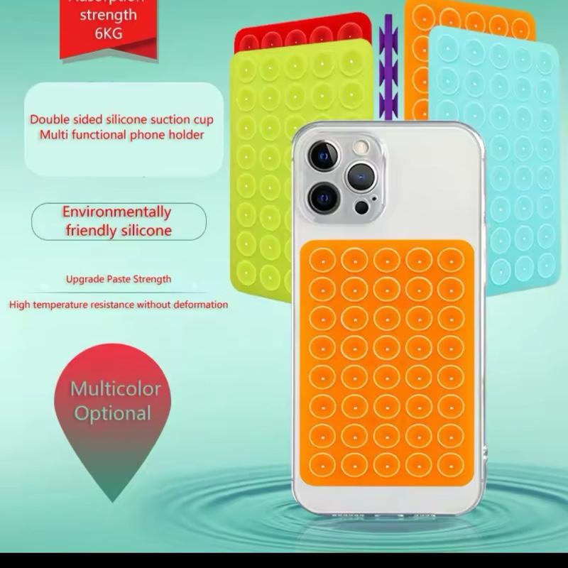 Adhesive phone holder double sided