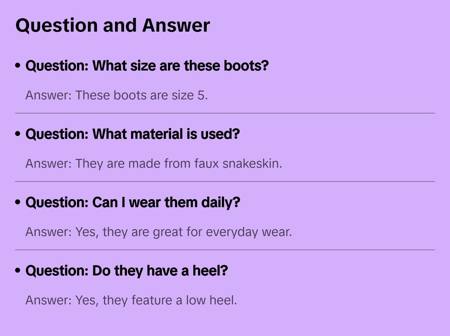 Frank Sarto Brown snakeskin boot size 5