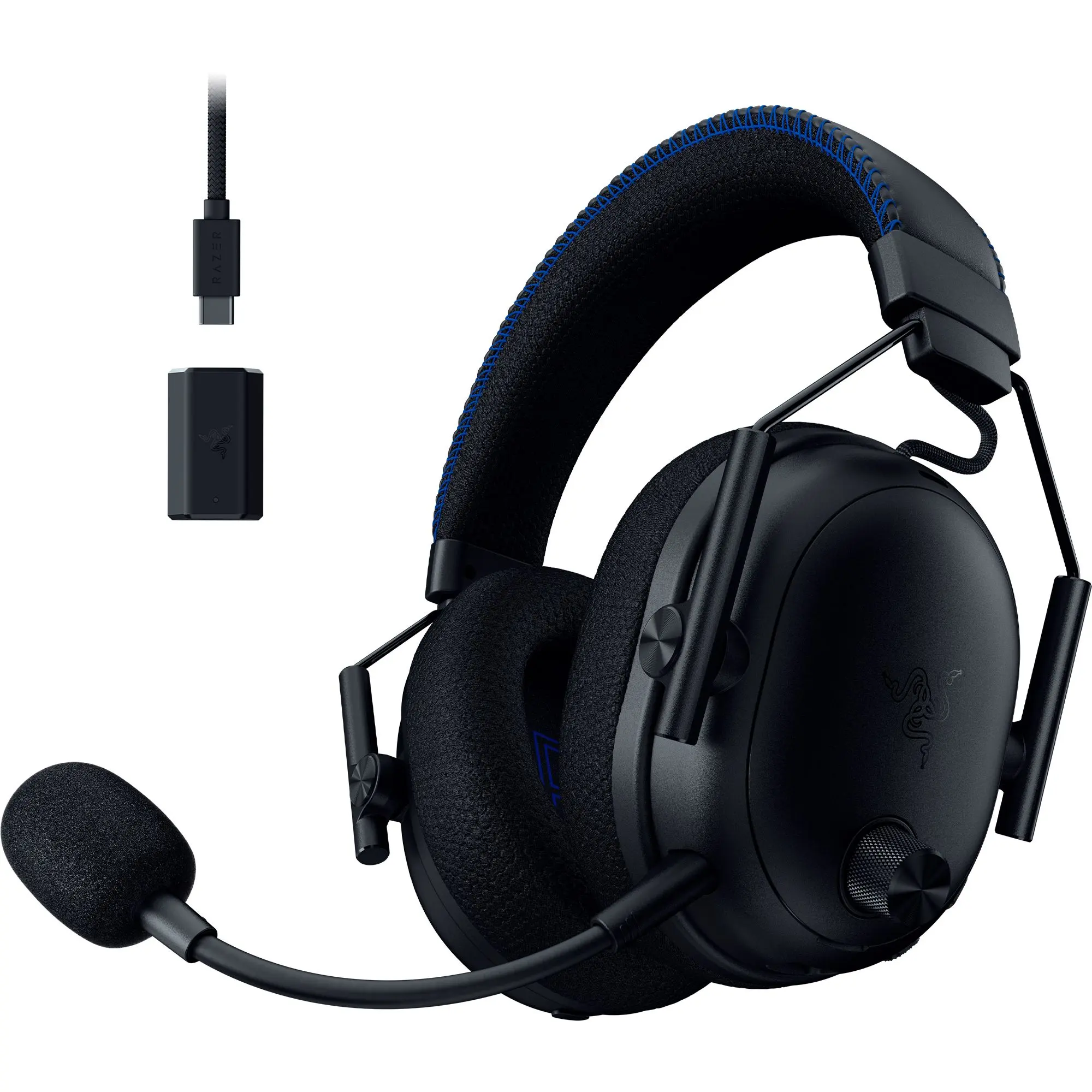 Razer BlackShark V3 Pro Wireless ANC Gaming Headset - Bluetooth, Low Latency FPS Headset with Mic for PlayStation, Headphones for Gaming