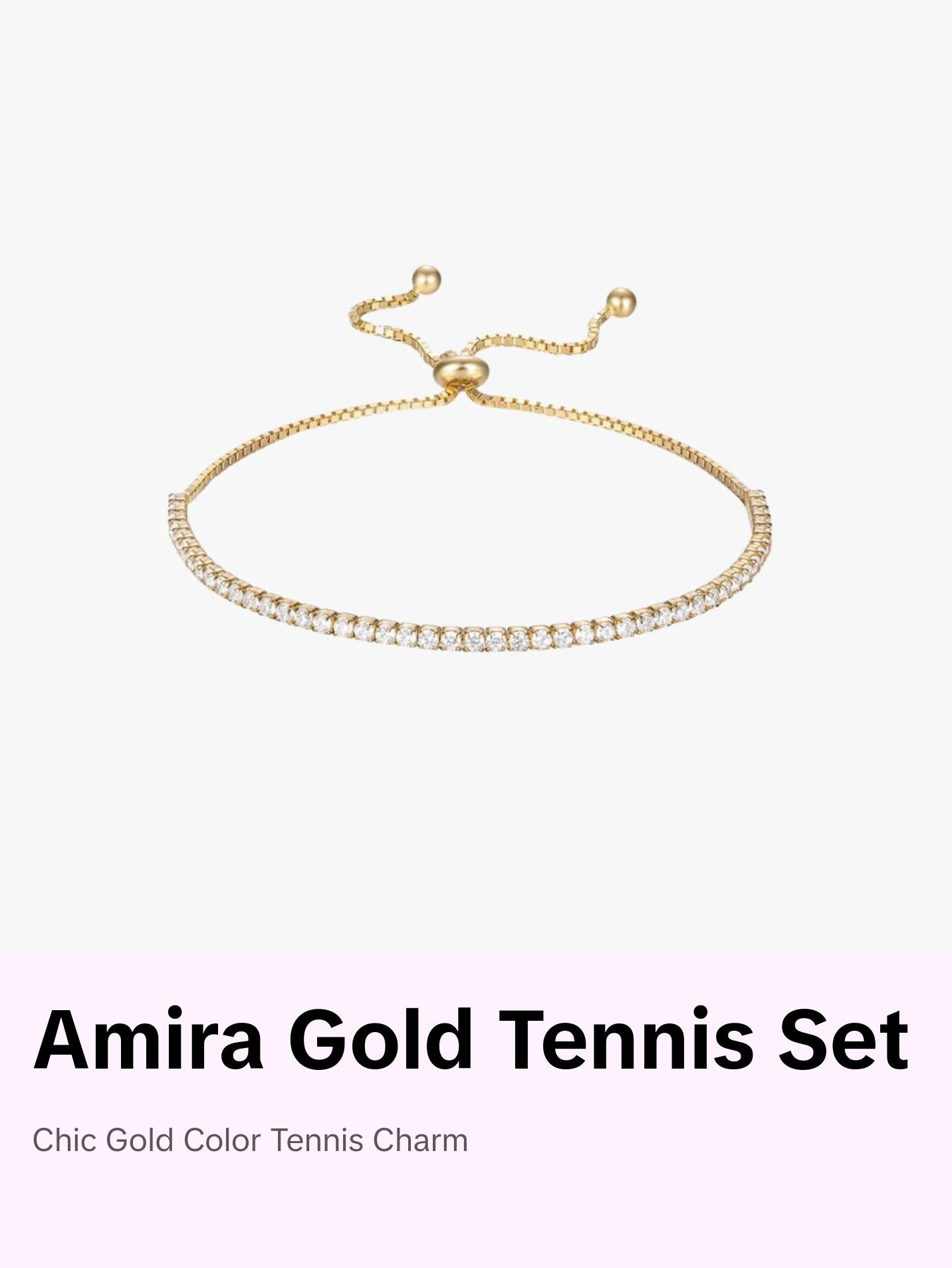 Amira Tennis Bracelet