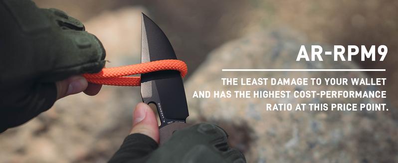 Artisan Cutlery Revel Folding Pocket EDC Knife AR-RPM9 Blade FRN Handle Outdoor Knives for Camping, Hunting and Survival Gear Emergency Survival Gear