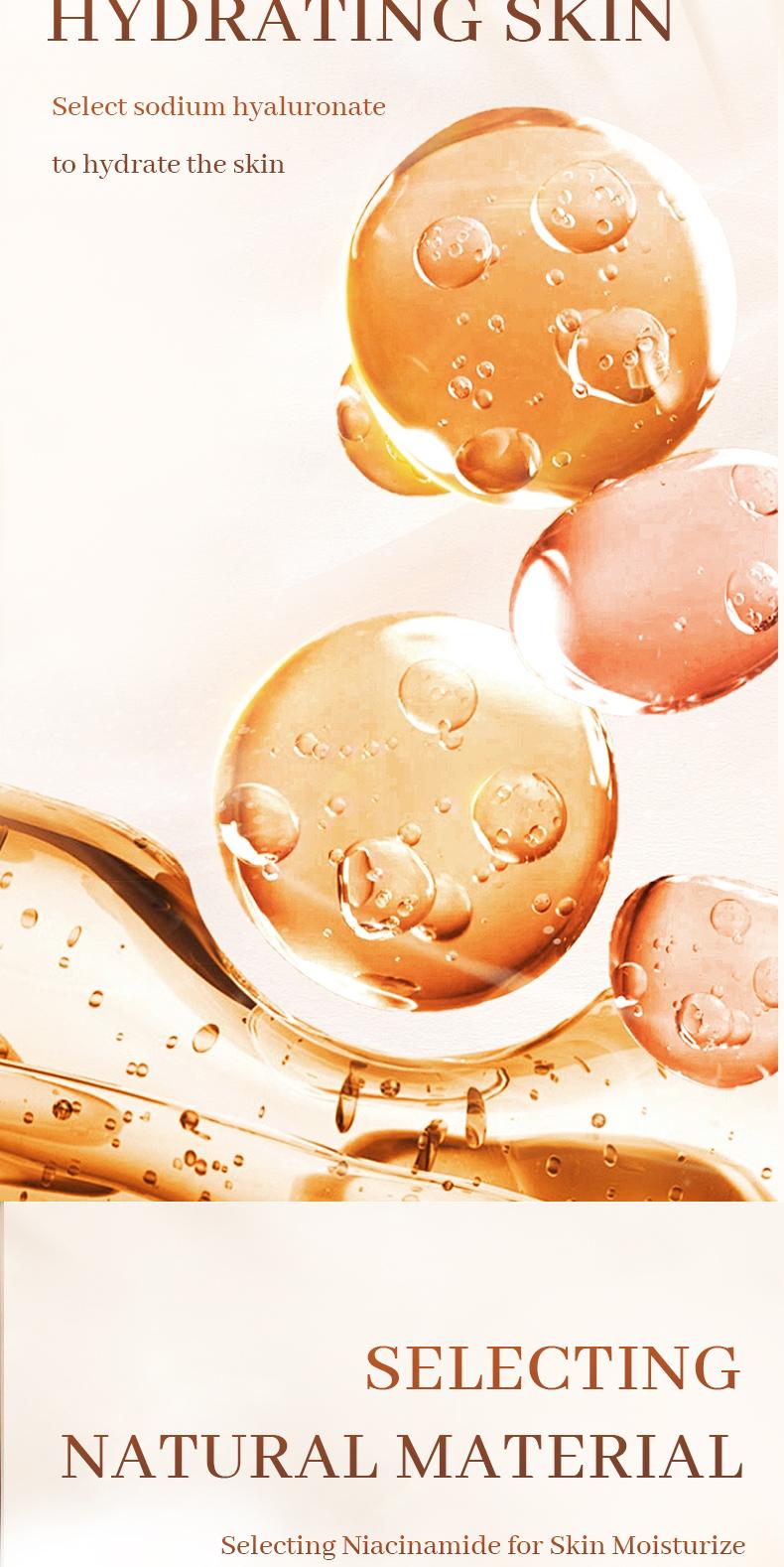 5X Vitamin C Facial Care Set 6-Piece Pack with Cleanser Toner Face Serum Cream & Eye Cream Gentle Skin Cleaning Care Travel Size Kit Daily