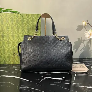 Pre-owned GUCCI leather Tote Bags 12.09''inches 2018 R3019 Shoulder Bag