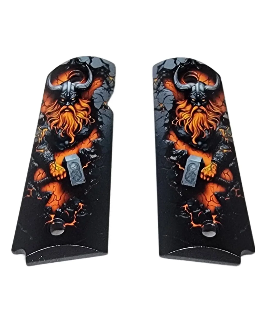 1911 Full-size ABS grips with Viking Printed Image 1911 Full-size ABS grips with Viking Printed Image