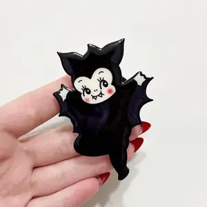 Kewpie Baby Bat Phone Grip, Halloween Phone Grips, Spooky Phone Grips, Gift For Him, For Her