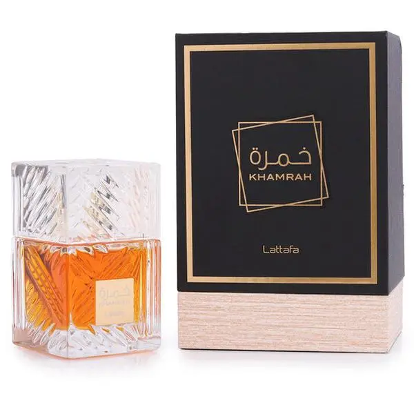 LATTAFA Unisex Khamrah EDP Spray 3.4 oz