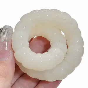 Mai Rui Large intestine | Bodhi beads bracelet purple handmade bowl shaped beads stress relieving toys natural material limited time special insomnia relief spiritual gifts unique style adjustable bead design bracelets for women Human catnip