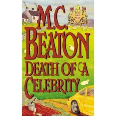 USED Book - Death of a Celebrity (Hamish Macbeth Mysteries, No. 18) by M. C. Beaton (Hardcover) - english