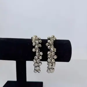 Bollywood Trending Silver Kashmiri Ghumgroo Bangles for Women's Fashion Accessories