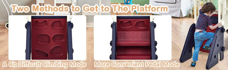 Costzon Large Slide for Kids, Slide Play Climber Set with Long Slipping Slope, Basketball Hoop and Ball, for Indoor Outdoor Backyard,fathersdaygift Costzon Large Slide for Kids, Slide Play Climber Set with Long Slipping Slope, Basketball Hoop and Ball, for Indoor Outdoor Backyard,fathersdaygift