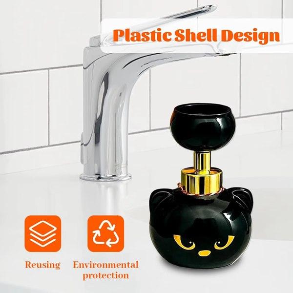 Pawprint Magic Cute Cat Paw Foam Soap Dispenser Press Design for Cat Lovers Practical Fun Accessory Claw Shaped Foam Pump Bottle
