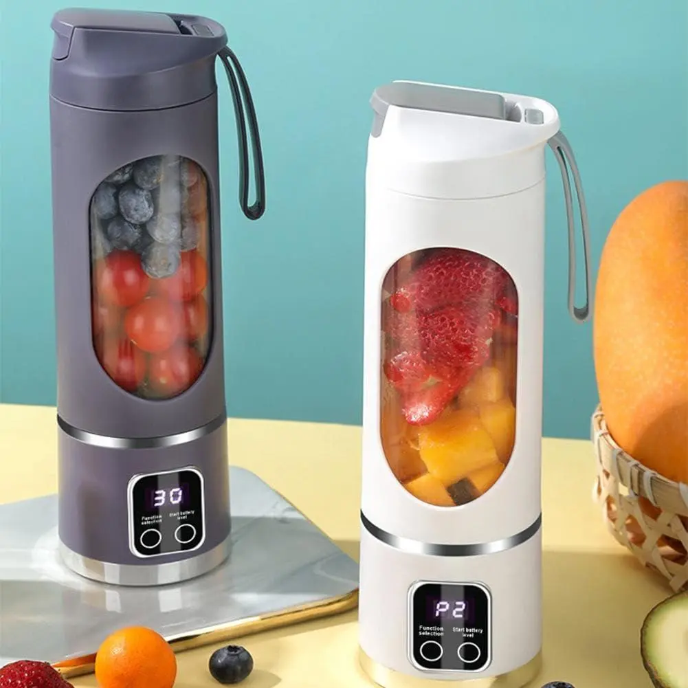 Ultimate Portable Blender! large capacity usb-c rechargeable blender Compact for Smoothies On-The-Go - Perfect Travel, Back To School & Gym! Leak Proof Design, Makes Shakes & Baby Food in Seconds cup juicer rechargeable mini blender vegetable